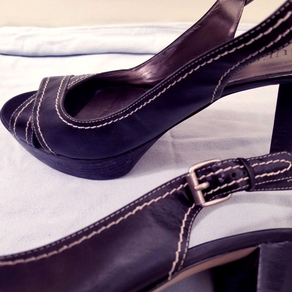 Guess Sling Back Platform Sandals